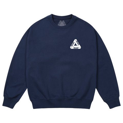 Palace TRI-FERG CREW NAVY