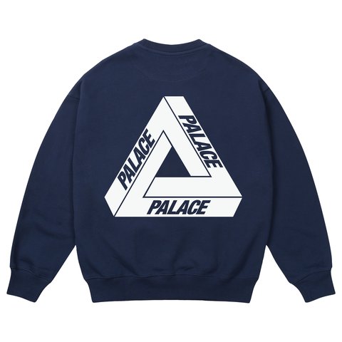 Palace TRI-FERG CREW NAVY - Colorway