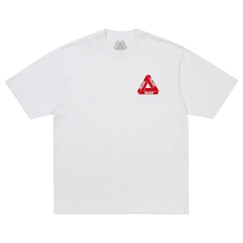 Palace TRI-FREAKY T-SHIRT WHITE - Colorway