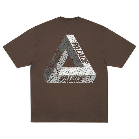 Palace TRIP-FERG T-SHIRT CHOCCO BROWN - Colorway