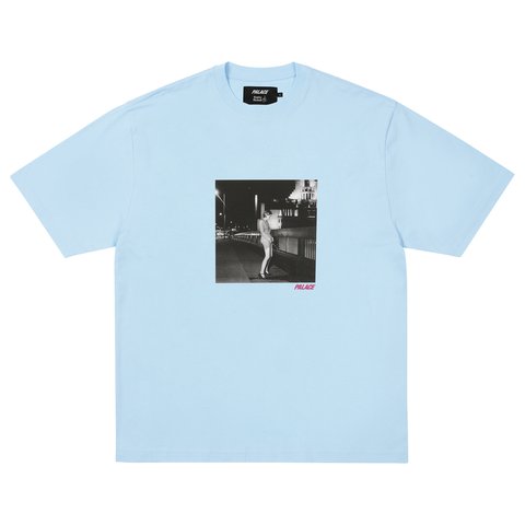 Palace VAUXHALL 1995 T-SHIRT PERFECT BLUE