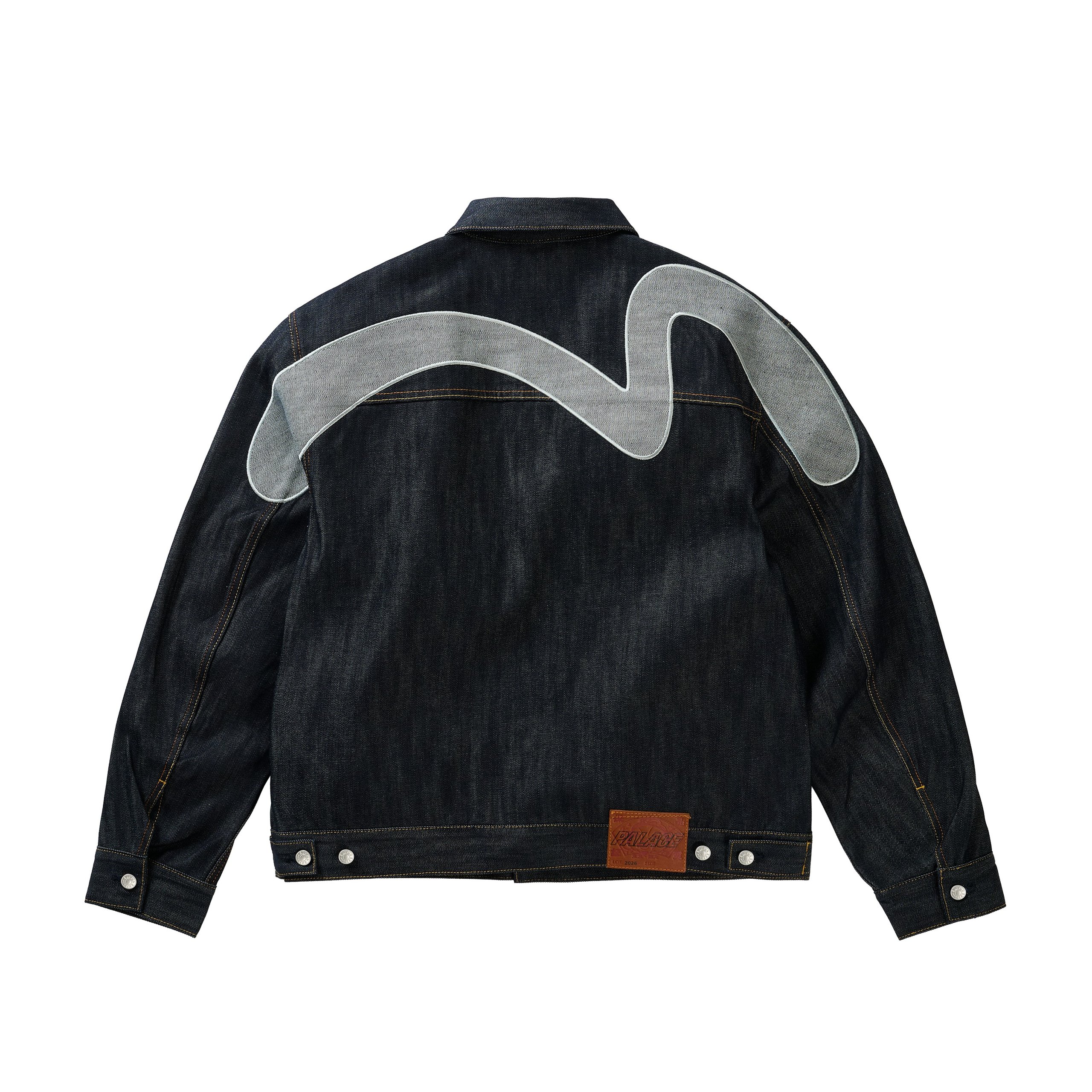 PALACE EVISU TYPE 2 DENIM JACKET INDIGO