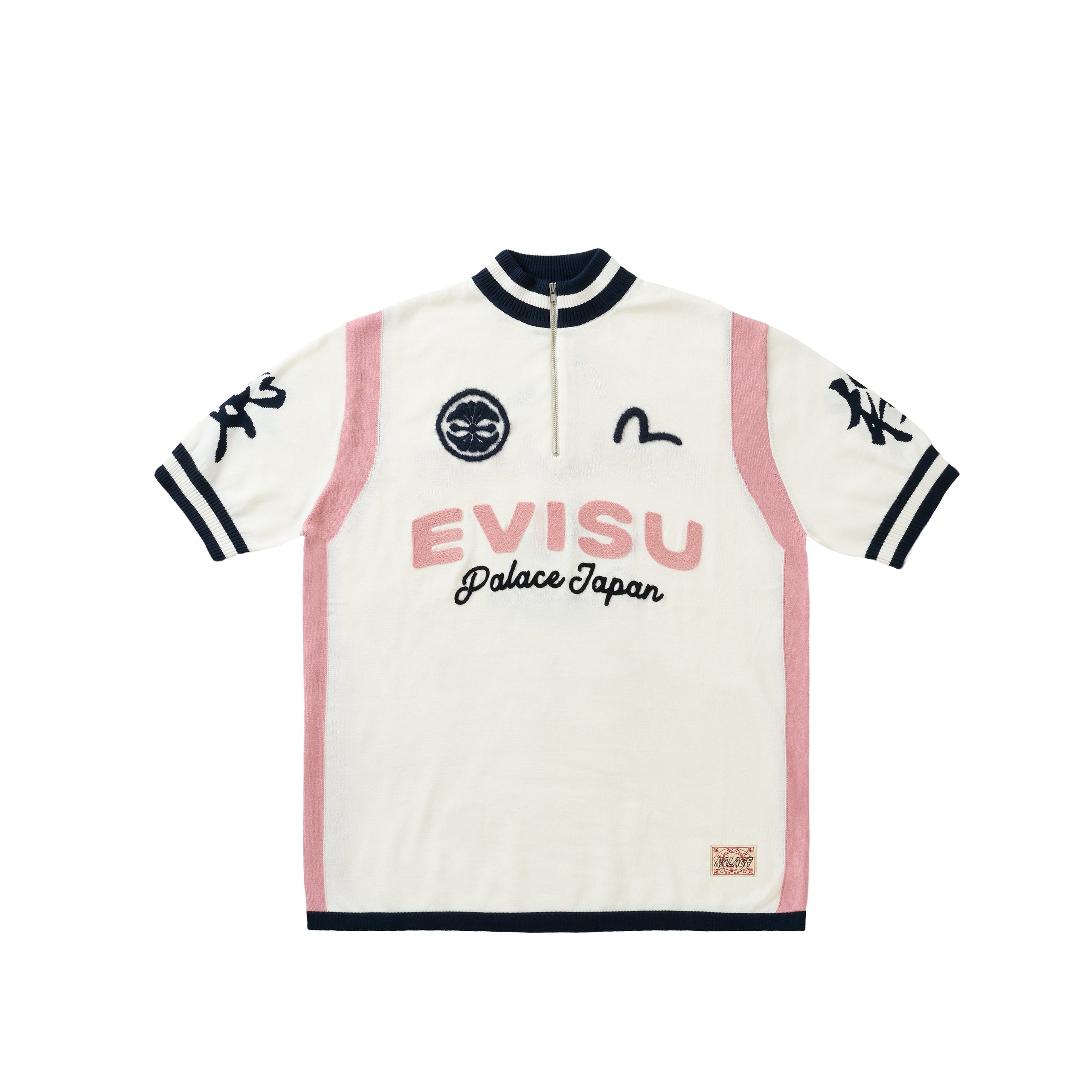 PALACE EVISU CYCLE KNIT OFF WHITE