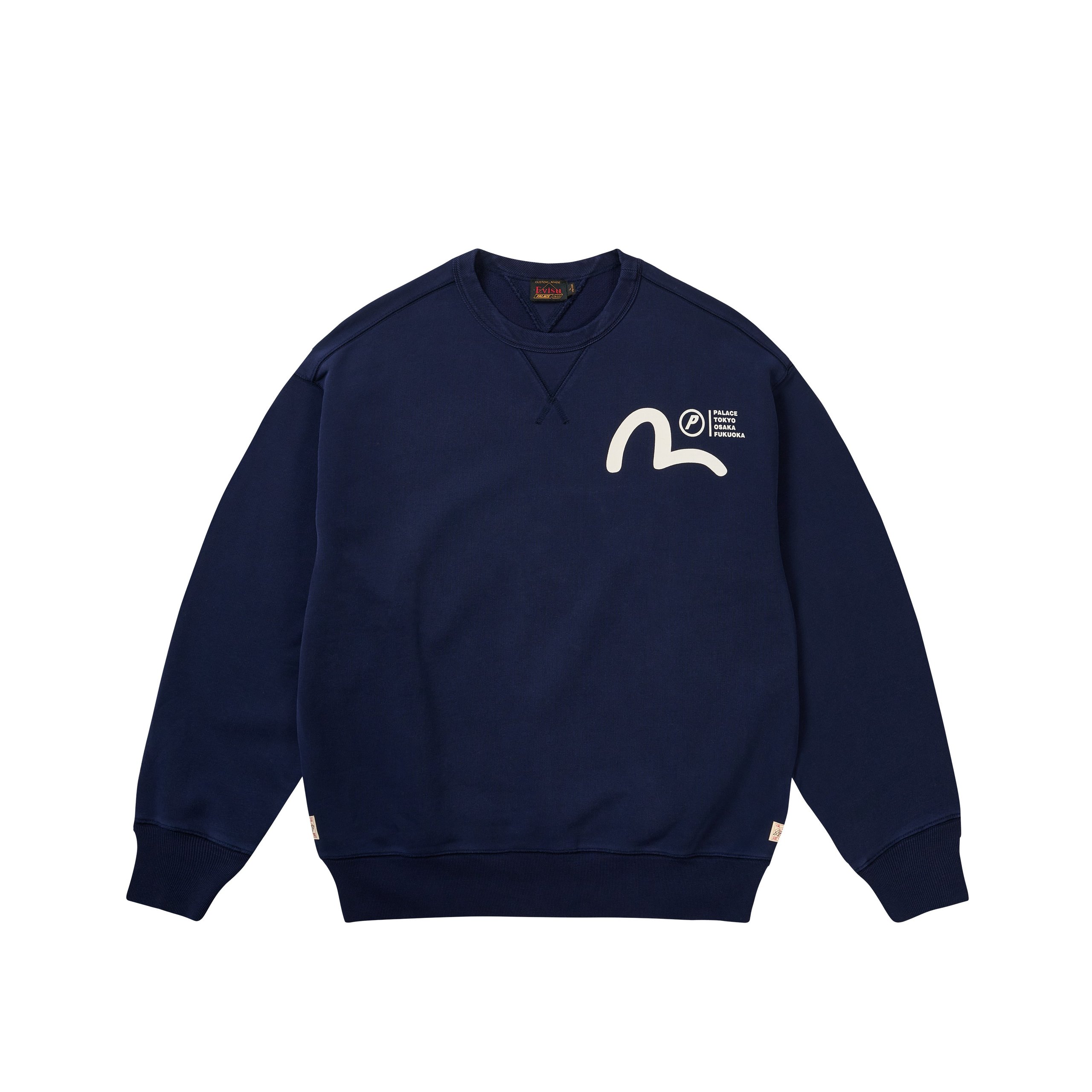 PALACE EVISU CREW NAVY