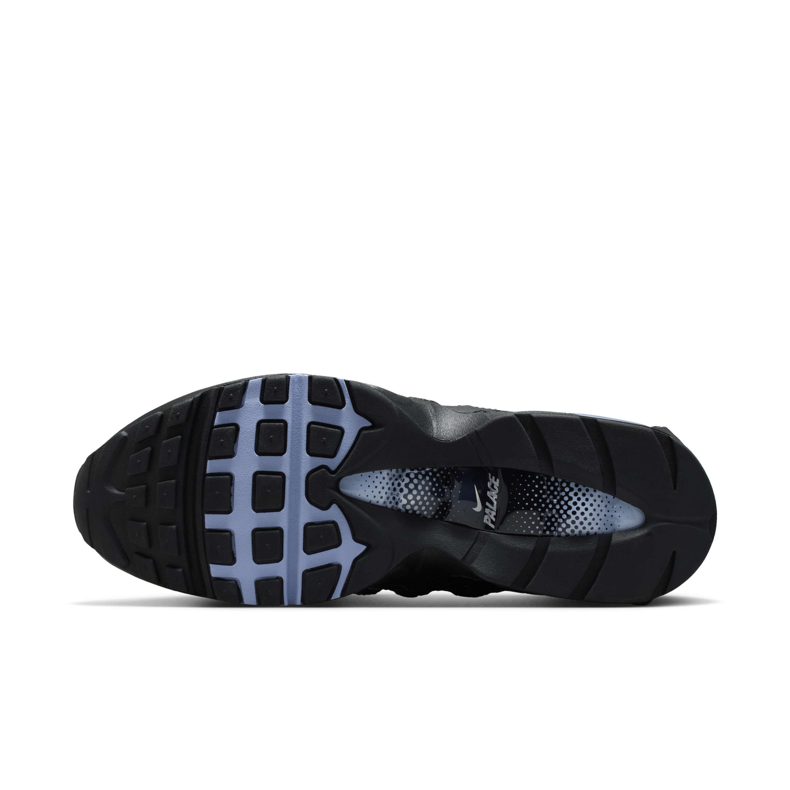 PALACE NIKE AIR MAX 95 BLACK SILVER BLUE