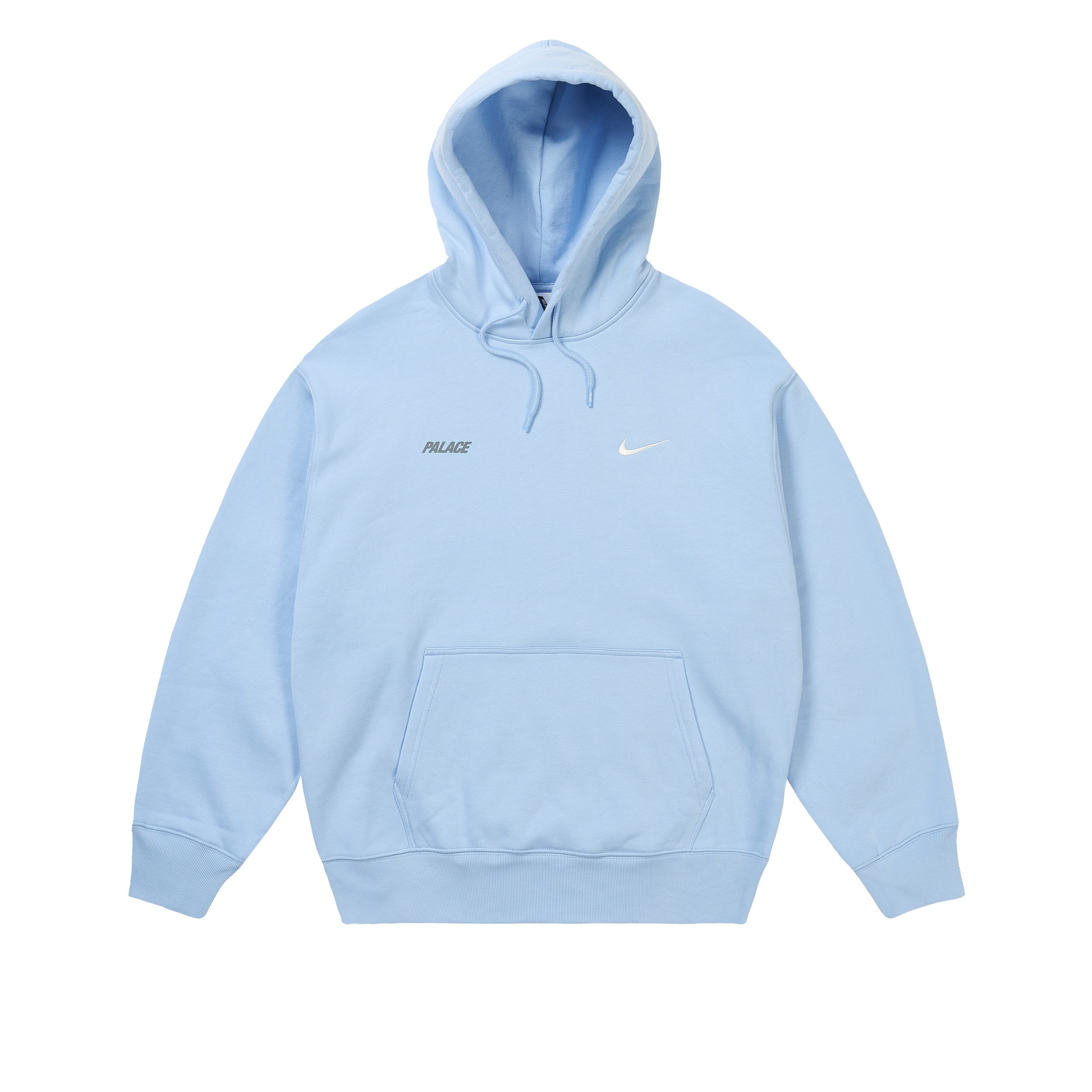 PALACE NIKE FONT SWOOSH HOOD SKY BLUE