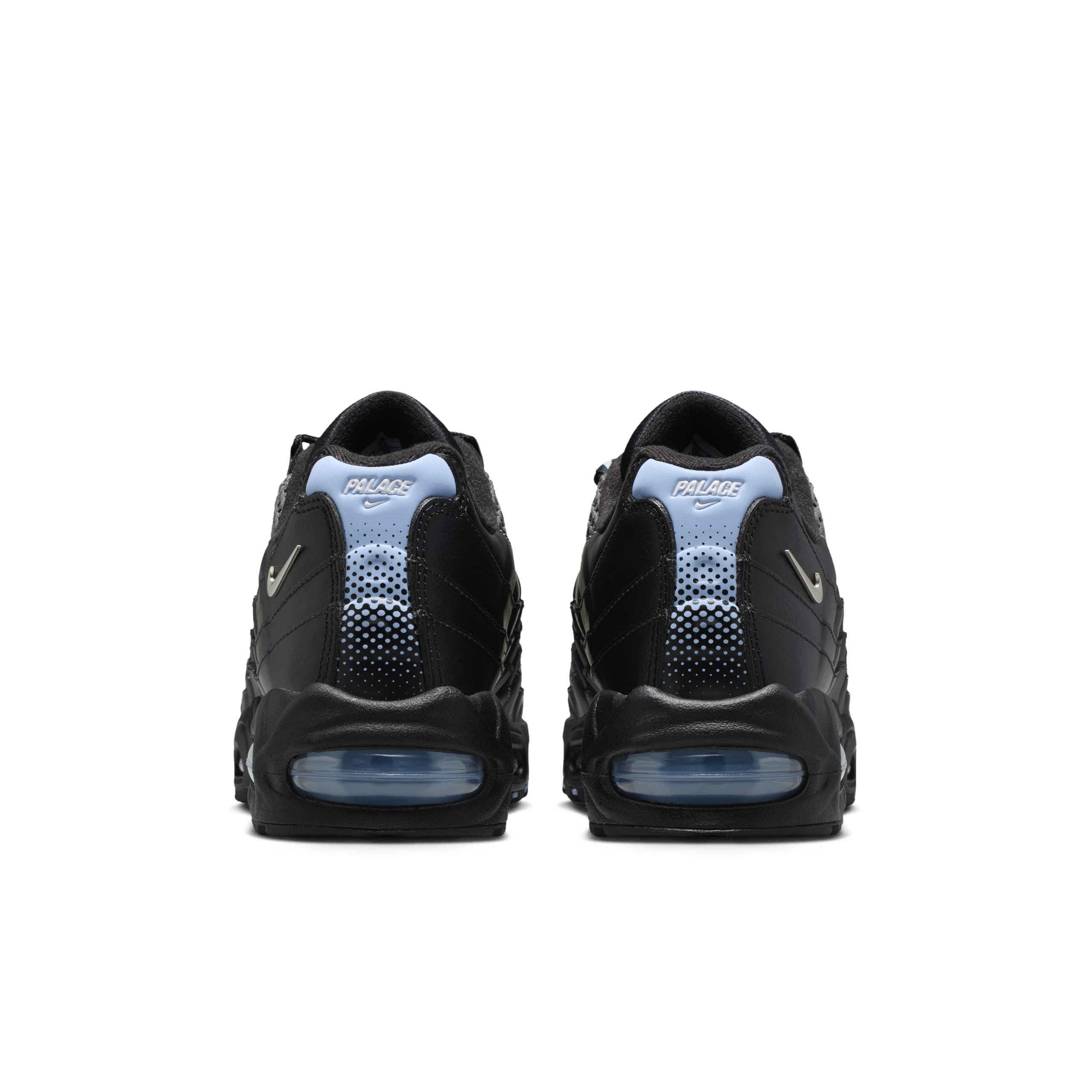 PALACE NIKE AIR MAX 95 BLACK SILVER BLUE
