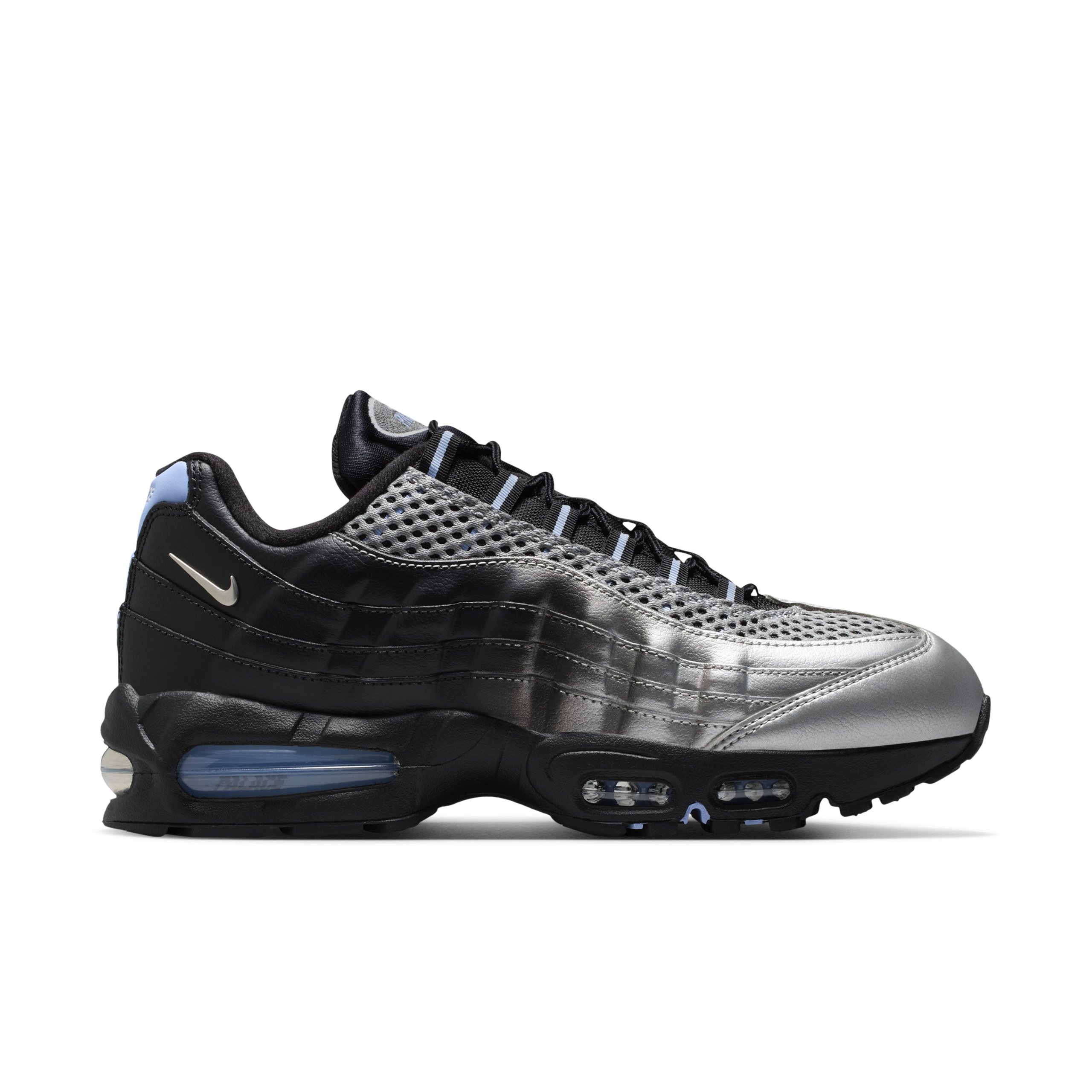 PALACE NIKE AIR MAX 95 BLACK SILVER BLUE