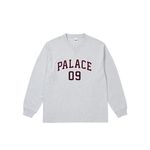 09 PALACE LONGSLEEVE GREY MARL