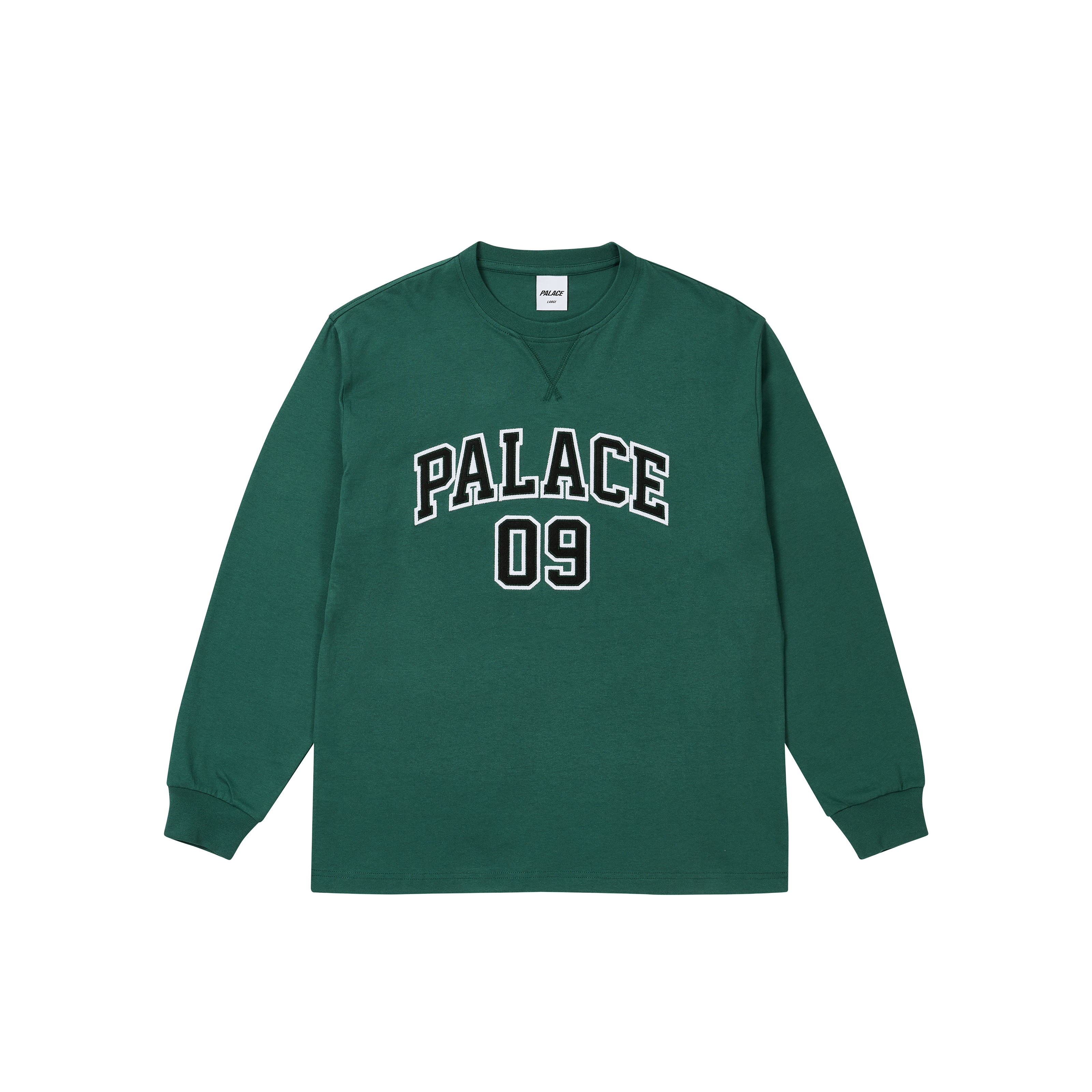 09 PALACE LONGSLEEVE RACEY GREEN