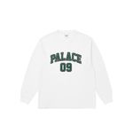 09 PALACE LONGSLEEVE WHITE