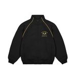 ATHLETIC ZIP FUNNEL BLACK