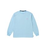 BASICALLY A LONGSLEEVE SKYLINE BLUE