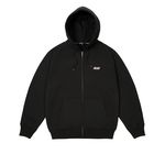BASICALLY A ZIP HOOD BLACK