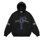 BELIEVER ZIP HOOD BLACK