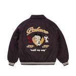 Palace restock - BETTY BOOP VARSITY JACKET BROWN