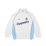 COPA 1/4 ZIP TECHY FLEECE WHITE