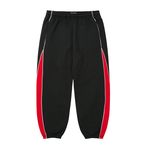 COURTSIDE JOGGER BLACK / TRUEST RED