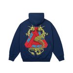 DRAGON BONES TRI HOOD NAVY
