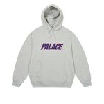 DUO LOGO HOOD GREY MARL