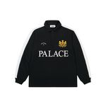 ESTABLISHED LONGSLEEVE POLO BLACK