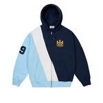 ESTABLISHED ZIP HOOD NAVY