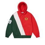 ESTABLISHED ZIP HOOD RED