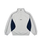 INSERTO 1/4 ZIP GREY MARL