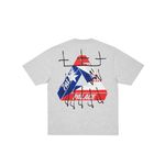 KING TRI T-SHIRT GREY MARL