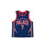 LIGHTNING BASKETBALL VEST NAVY / RED