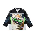 NO BITIN' HOCKEY JERSEY BLACK