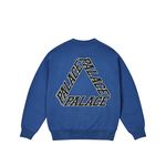 Palace restock - P3 STITCH CREW CLASSY BLUE