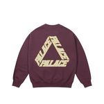 P3 STITCH CREW MAROONISH