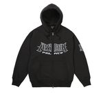 PALACE AVIREX ZIP HOOD BLACK