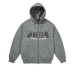 PALACE AVIREX ZIP HOOD CHARCOAL