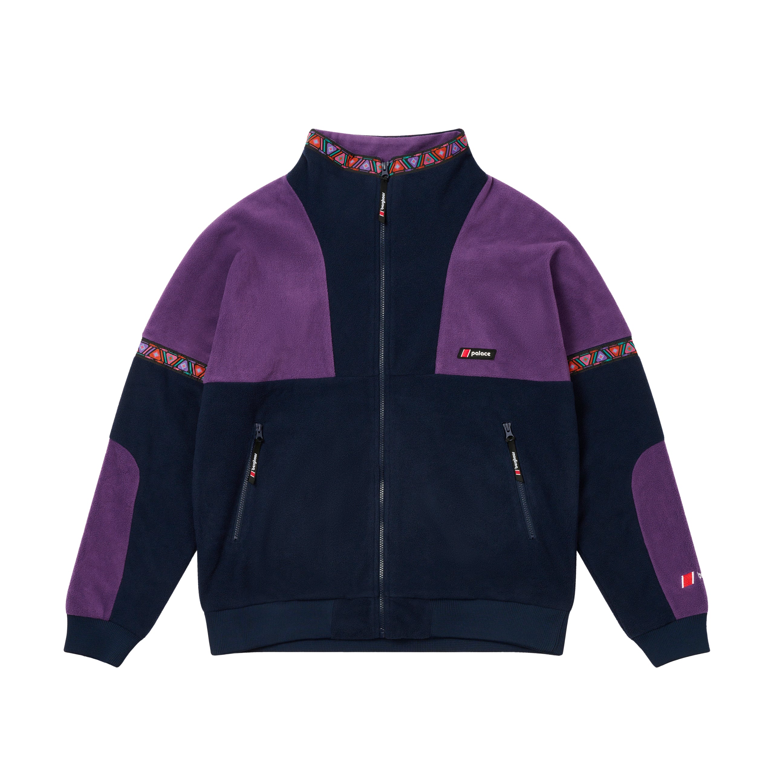 PALACE BERGHAUS FLEECE PETROL / PURPLE