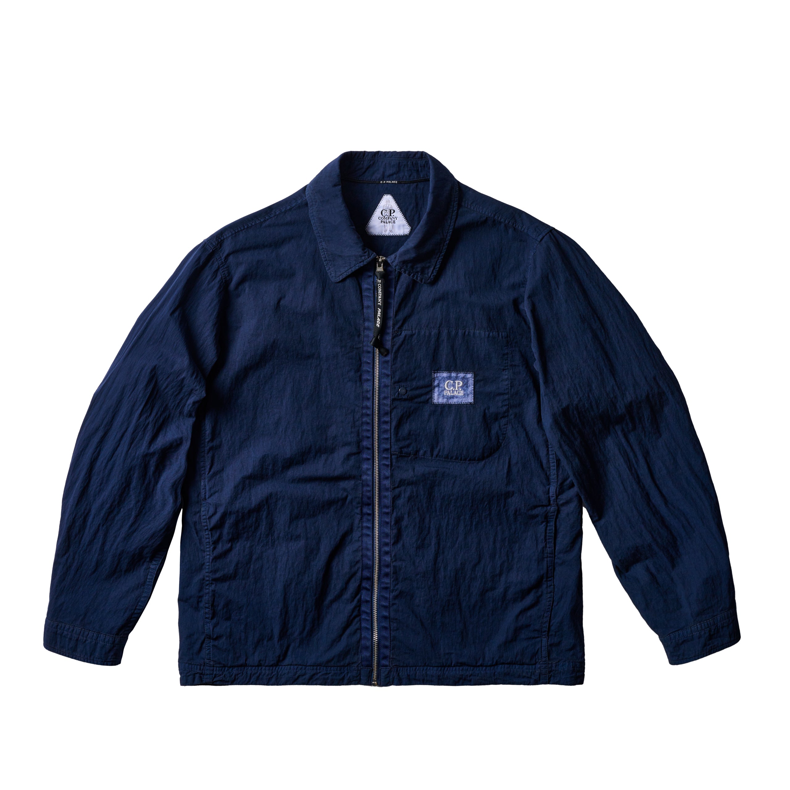 PALACE C.P. COMPANY 50 FILI HEAVY OVERSHIRT NAVY