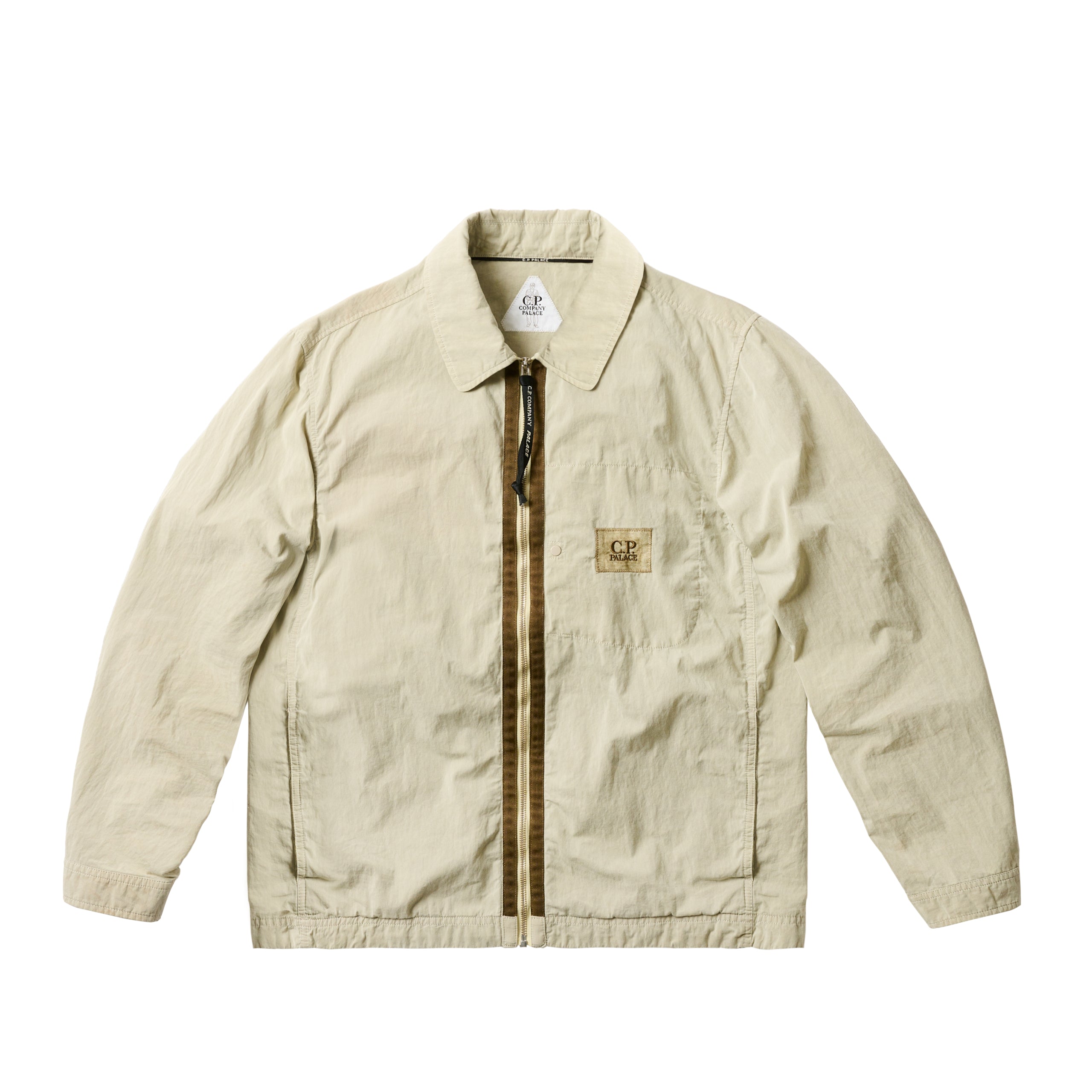 PALACE C.P. COMPANY 50 FILI HEAVY OVERSHIRT STONE