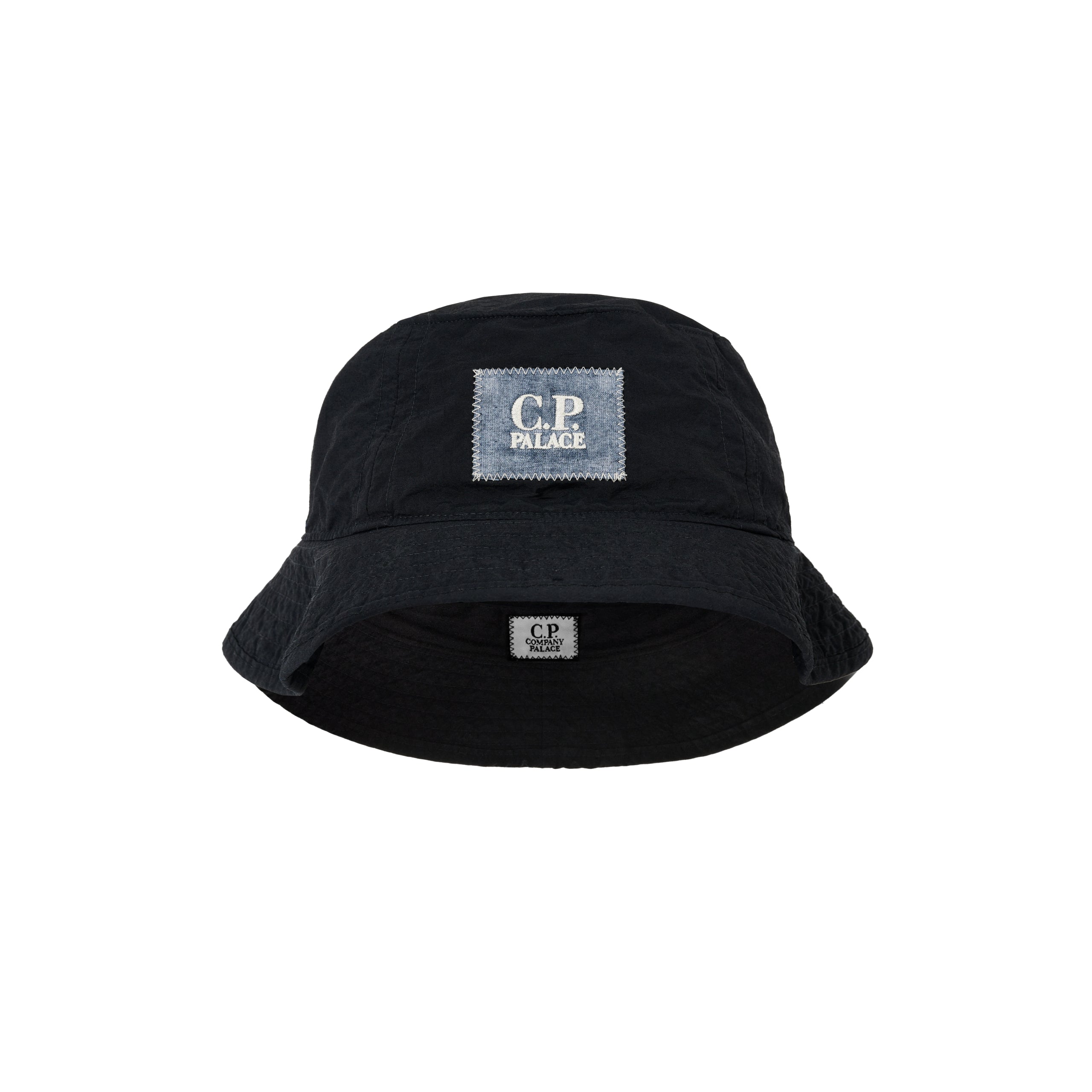 PALACE C.P. COMPANY PLAIN PAPER TOUCH GOGGLE BUCKET HAT NAVY