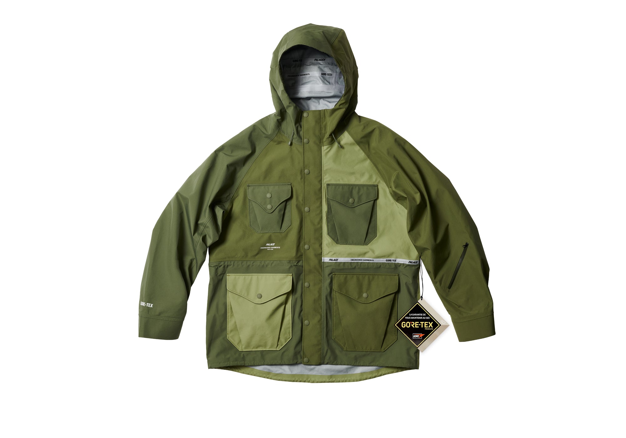 PALACE ENGINEERED GARMENTS GORE-TEX FIELD PARKA OLIVE