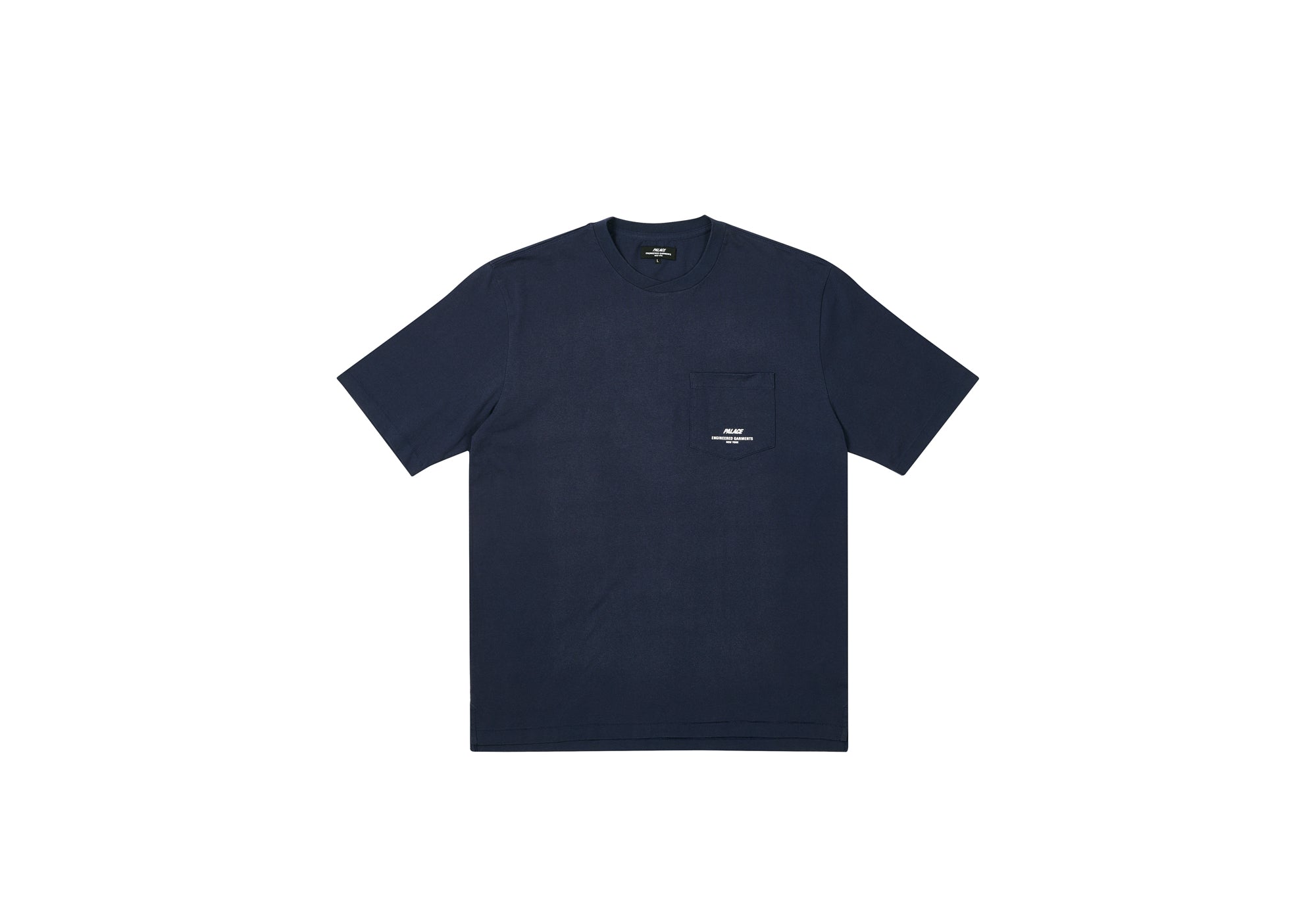 PALACE ENGINEERED GARMENTS HEAVYWEIGHT T-SHIRT NAVY