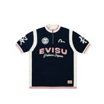 PALACE EVISU CYCLE KNIT NAVY