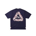 Palace restock - PALACE EVISU HEAVY WASH T-SHIRT NAVY