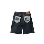 PALACE EVISU LONG DENIM SHORT INDIGO