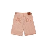 PALACE EVISU LONG DENIM SHORT PINK WASH