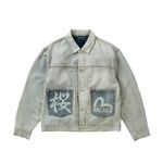 PALACE EVISU TYPE 2 DENIM JACKET REVERSE INDIGO