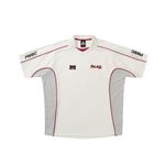 PALACE GOLF MESH POLO WHITE