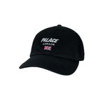 PALACE LONDON PIGMENT 6-PANEL BLACK