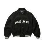 PALACE LOVE VARSITY JACKET BLACK