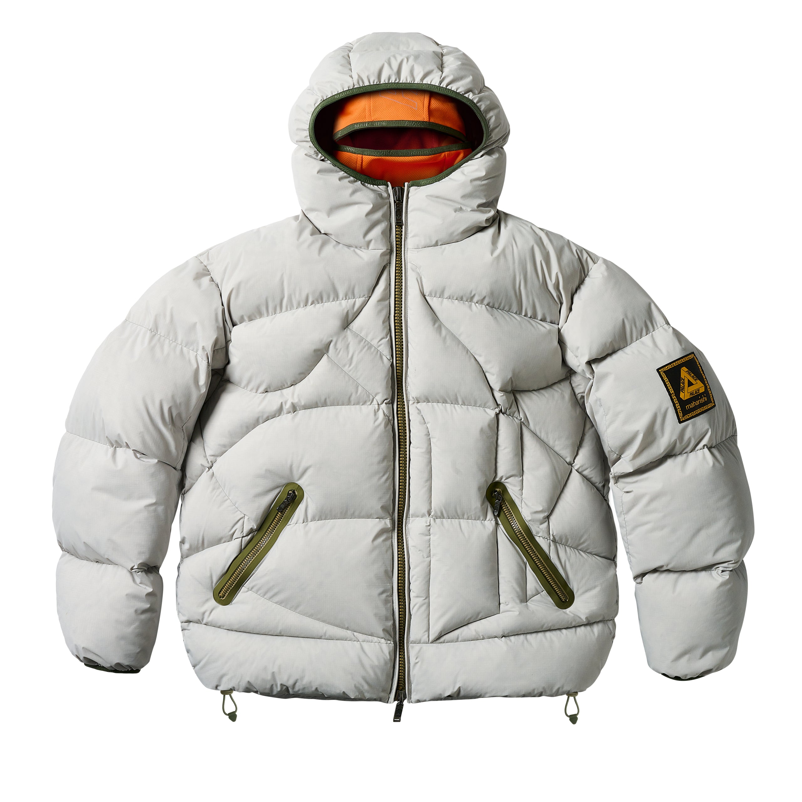 PALACE MAHARISHI TEMPLE PUFFA JACKET ICE